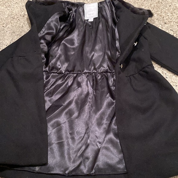 Girls 7-8 (M) Gymboree Black Dress Coat - Picture 8 of 11
